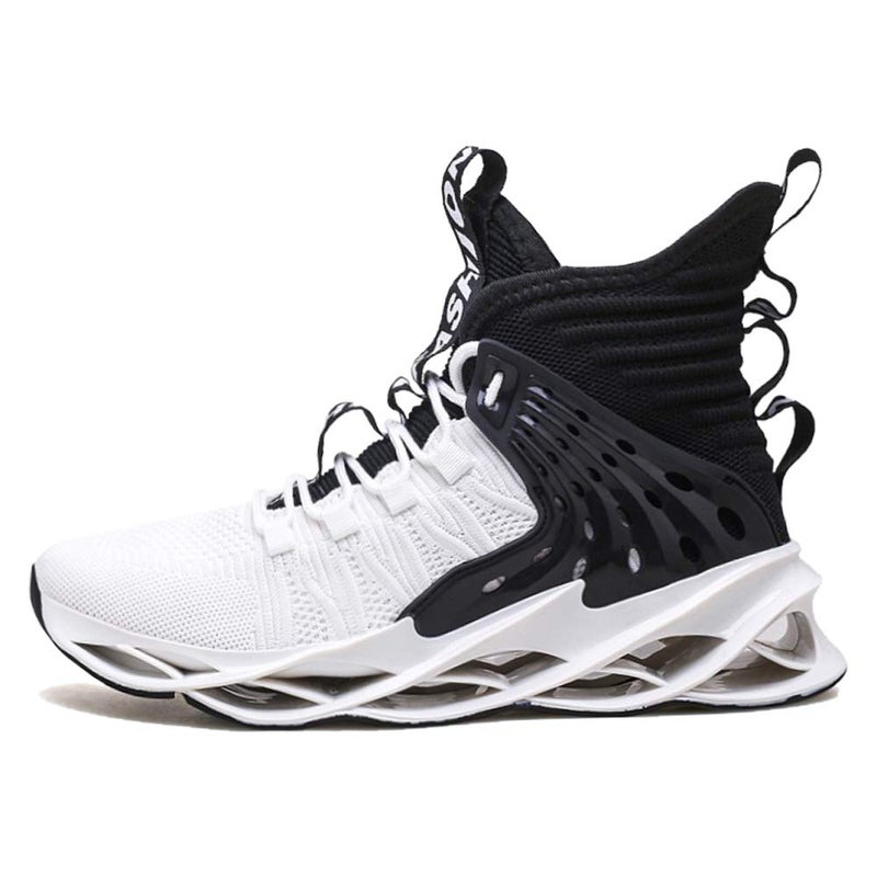 Hello MrLin Men's Running Shoes Non Slip Athletic Tennis Walking Blade Type Sneakers Hip Hop - Image 2
